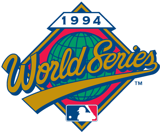 MLB World Series 1994 Primary Logo iron on transfers for clothing
